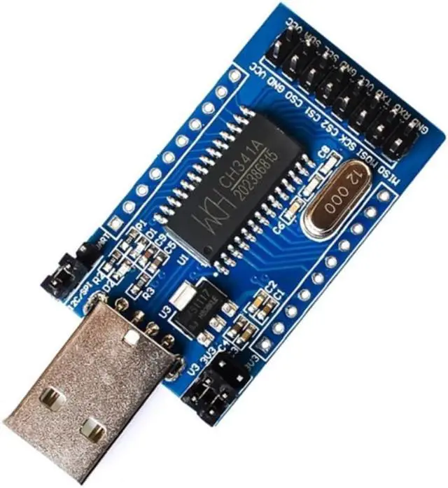 Alt view image 3 of 4 - USB to UART IIC ISP I2C CH341 Programmer Converter Parallel Port Converter