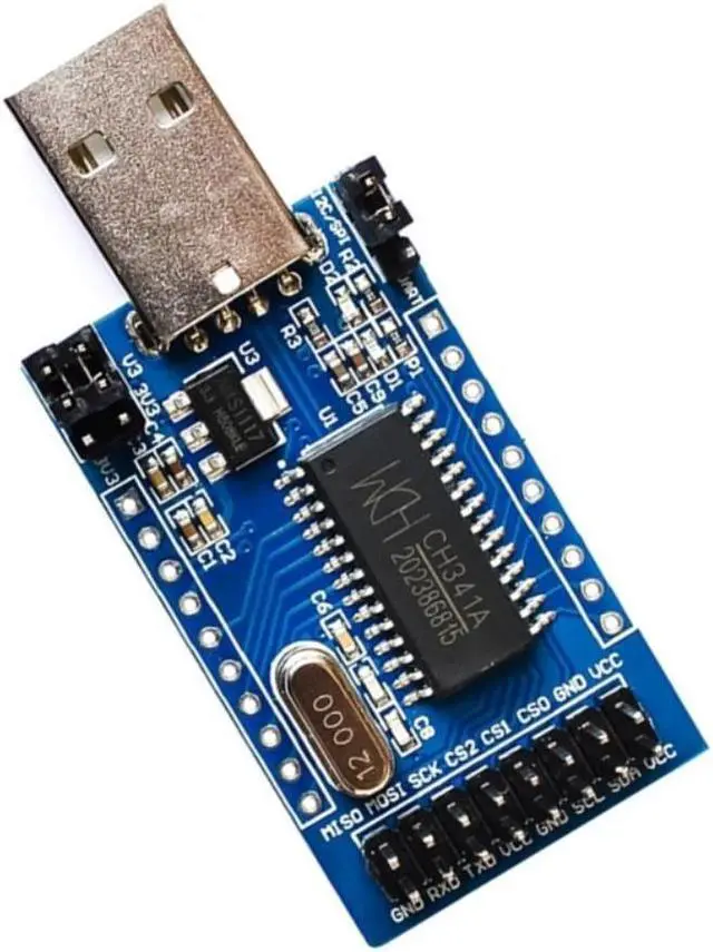 Alt view image 4 of 4 - USB to UART IIC ISP I2C CH341 Programmer Converter Parallel Port Converter