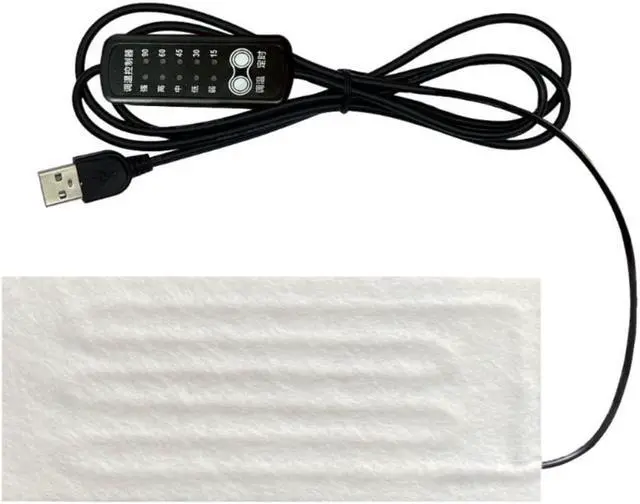 Main image of Portable USB Heating Film Fast Heating Heating Pad Soft Heat Pad Warming Gear for Back Pain  Relief Outdoor