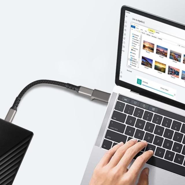 Alt view image 3 of 4 - Metal USB C 3.1 Adapter OTG 10Gbps Fast Data Transfer Type C to USB Converter