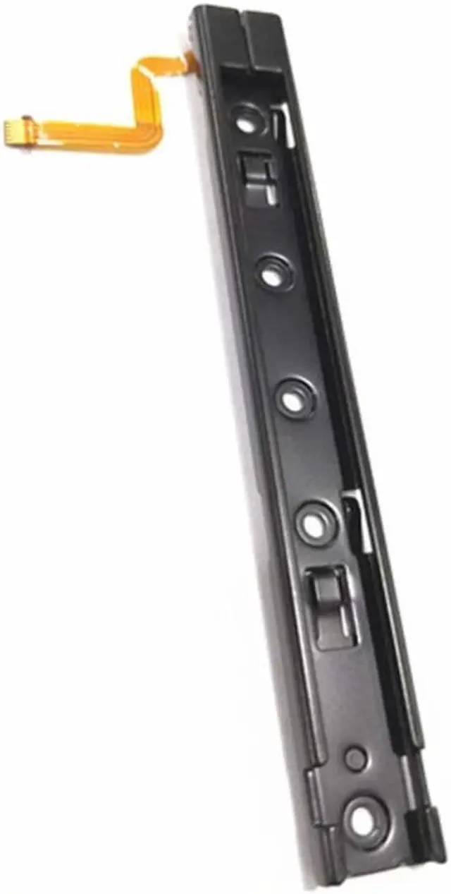 Alt view image 3 of 4 - 2 Pieces L R Slide Left Right Sliders Railway Replacement for Switch Console Controller Rail Repair Fix Parts Accessori