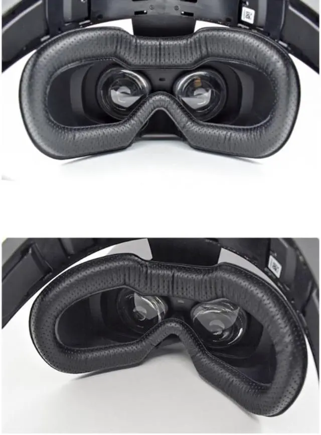 Alt view image 3 of 4 - Leather Face Cover Eye Pad for Oculus Rift S VR Headset Rebound Sponge Soft Pads