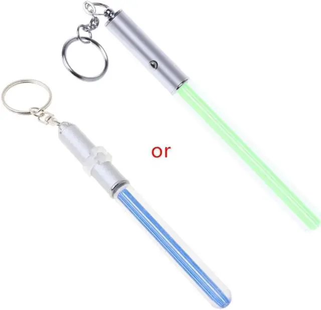 Alt view image 2 of 4 - Light up Keychain Glow Pen LED Light Glow Stick Creative Keychains Safe to Touch