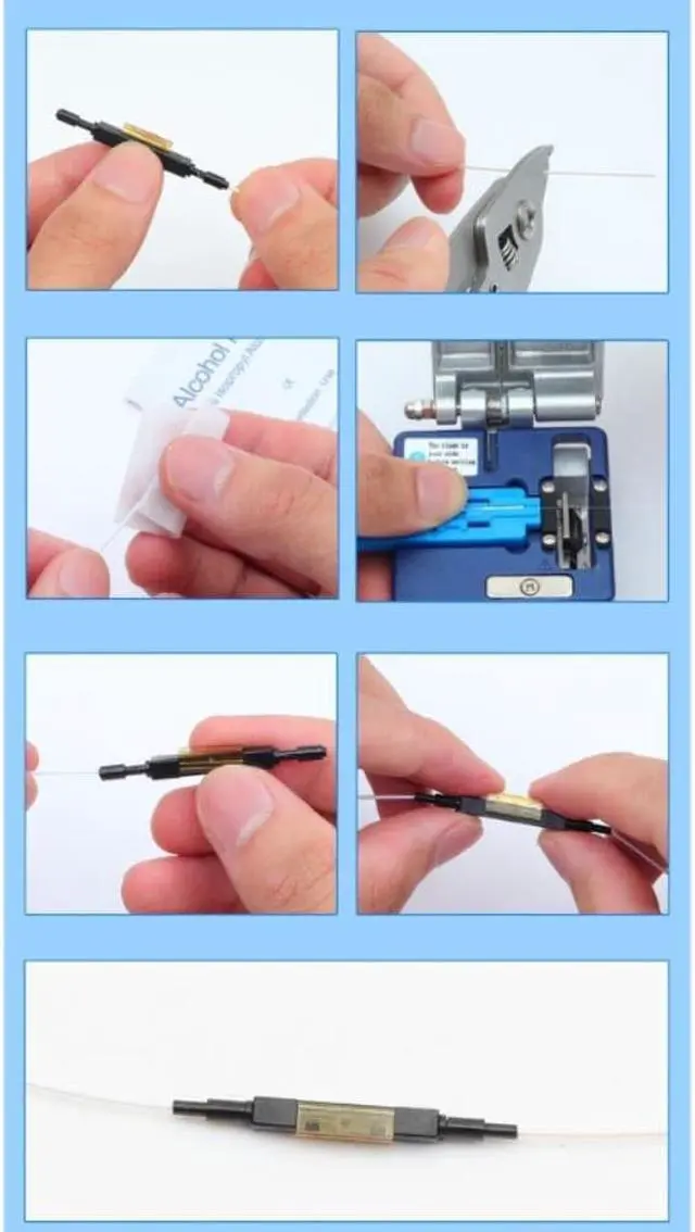 Alt view image 3 of 4 - Fast Connector Fiber  Quick Connector Optical Fiber Mechanical Splices