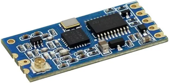 Alt view image 3 of 4 - HC-12 SI4438/4463 Wireless Module/Wall Through/Wireless Transceiver with Antenna