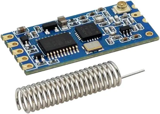 Alt view image 4 of 4 - HC-12 SI4438/4463 Wireless Module/Wall Through/Wireless Transceiver with Antenna