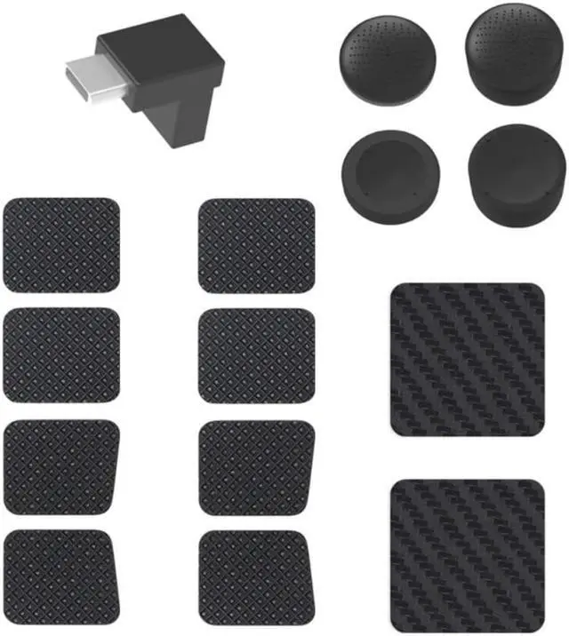 Alt view image 2 of 4 - Protective Trackpad Skin Rocker Cap Set for Steam Deck Stickers Cover Wear-resistant Handheld Gaming Accessories