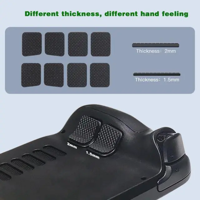 Alt view image 4 of 4 - Protective Trackpad Skin Rocker Cap Set for Steam Deck Stickers Cover Wear-resistant Handheld Gaming Accessories