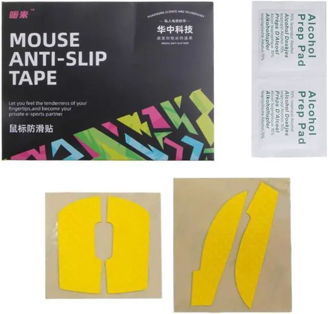 Alt view image 3 of 4 - Gaming Mouse Anti-Slip Grip Tape Sweat Resistant Skin Side Sticker Moisture Wicking for  GPW G Pro Wireless Mice
