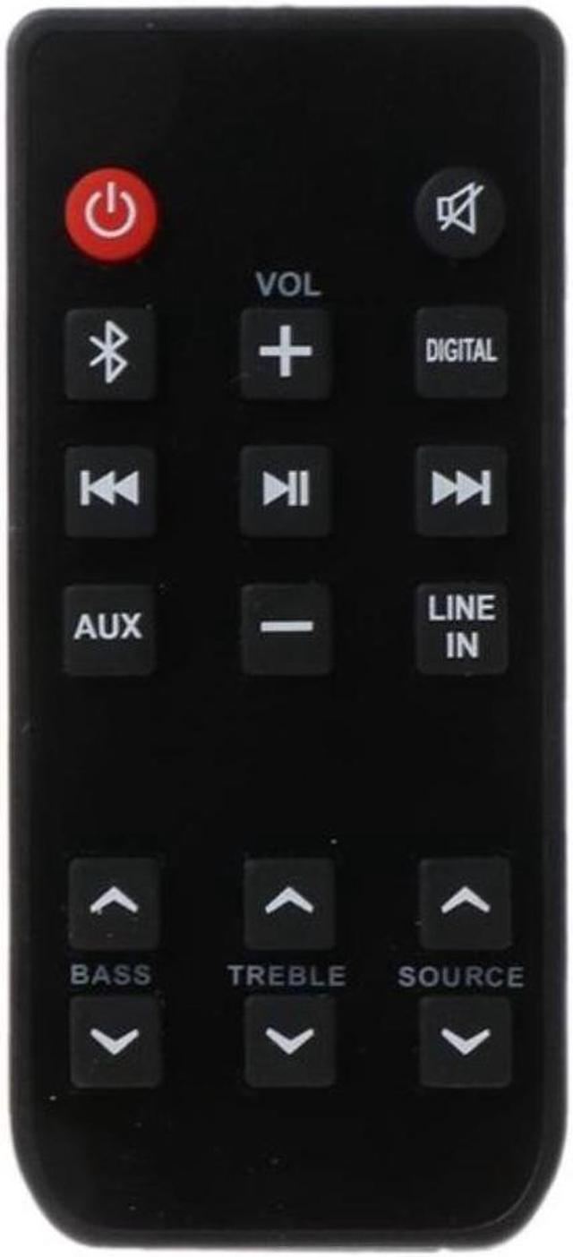 Rca 2024 soundbar remote