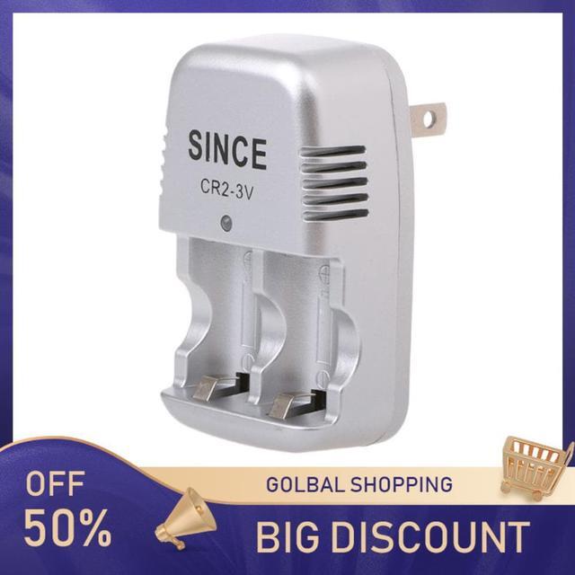 Main image of 3V Wall Travel Home Wall Charger For CR2 Lithium Rechargeable US Plug