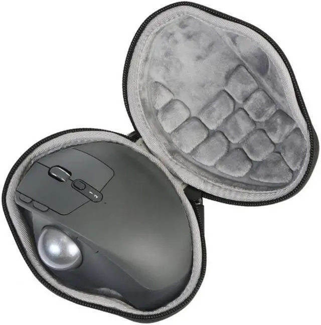 Alt view image 2 of 7 - Shockproof Wireless Mouse Storage Bag Carrying for Case for  MX M575Wireless Mouse Storage Box for Case Organizer EVA