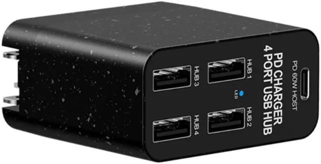 Main image of High Speed Multiport USB2.0 Hub Adapter with LED Indicator Portable USB Extender