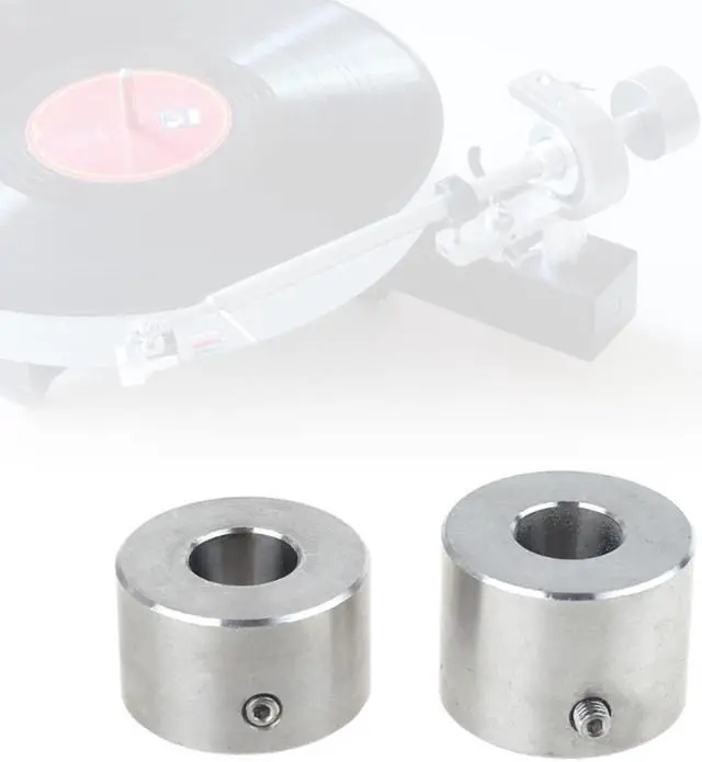 Alt view image 2 of 4 - 2Pcs Tonearm Arm Main Blance Counter Weight For SME 3012/3010/3009 Record Player