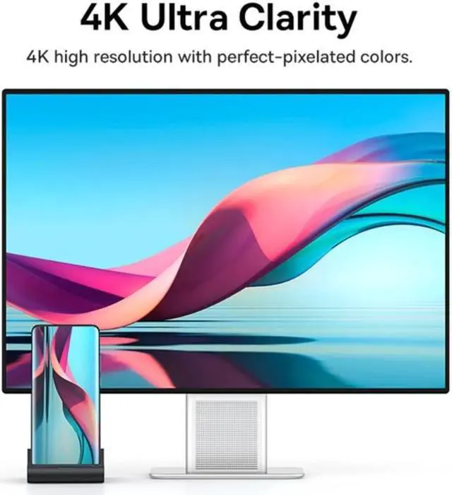 Alt view image 4 of 4 - 7 in 1 Adapter Dex USB C HUB to USB 3.0  Docking Station with USB3.0 Data Transfer PD100W Fast Charging