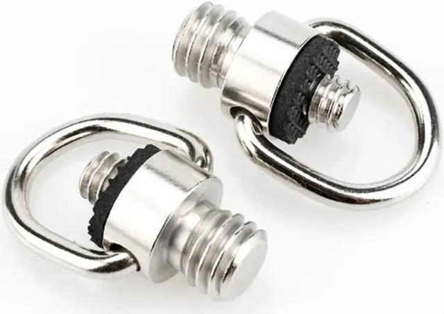 Alt view image 3 of 3 - 1/4 Inch Camera Screw D-ring Stainless Steel Quick Release Screw Universal Photography Accessories For Dslr Camera Ballhead