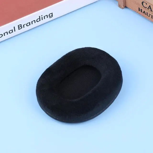 Alt view image 2 of 5 - Velour Ear Pads Earpads Cushion For Audio Technica ATH M50 M50X M40 M40X M30 M35 SX1 M50S Dj Headphones