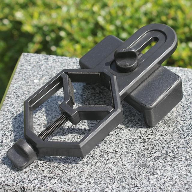 Alt view image 3 of 3 - Cell Phone Adapter for Monocular Microscope Telescope Scope Mobile Phone Clip