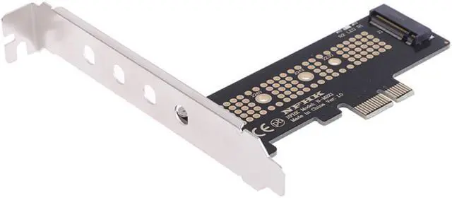 Alt view image 3 of 3 - NVMe PCIe X4 X2 M.2 NGFF SSD To PCIe X1 Converter Card Adapter PCIe X1 To M.2