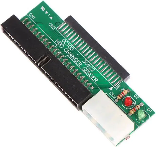 Main image of 44 Pin 2.5 " HDD To 3.5 " IDE 40 Pin Interface Hard Disk Drive HDD Converter Adapter For Laptop Desktop PC Computer