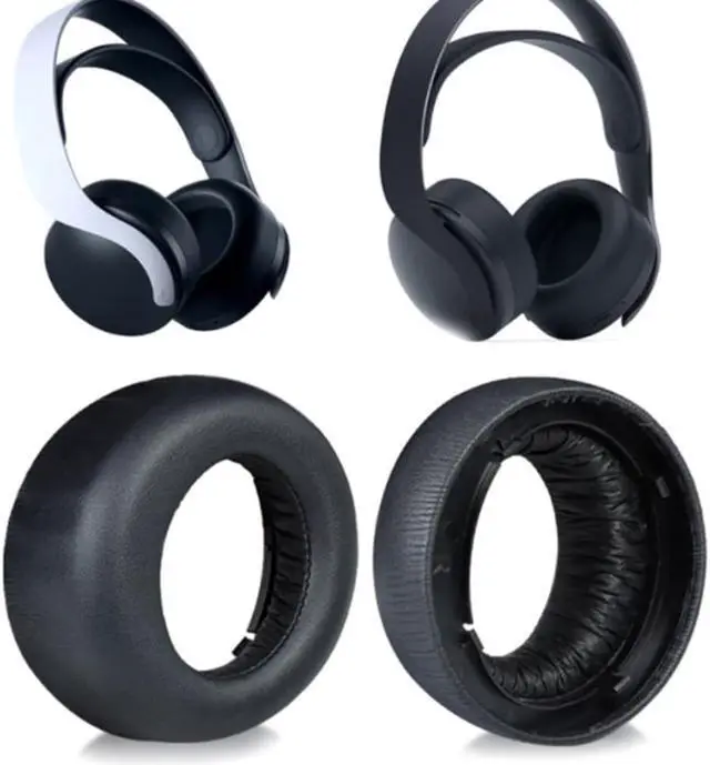 Main image of Ear pads For PS5 PULSE 3D Headset Replacement Earpads Ear Cushions Ear Cover Black Headphones Repair
