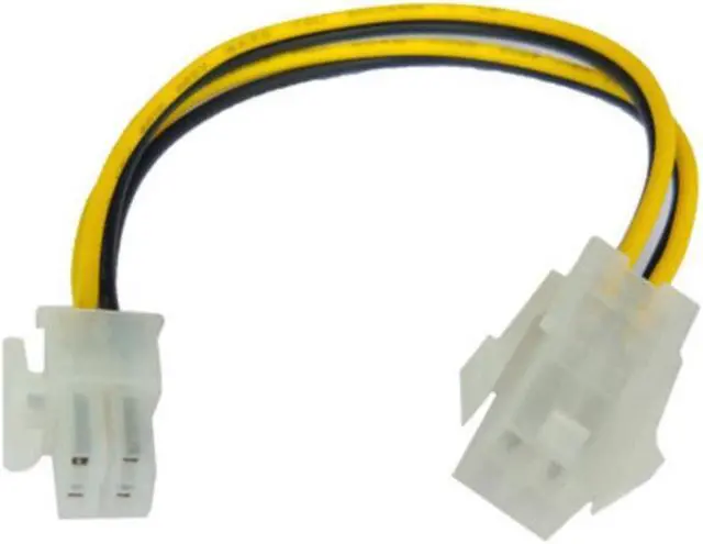 Main image of 20cm 4 Pin Male to 4Pin Female PC CPU Power Supply Extension Cable Cord Connector Adapter