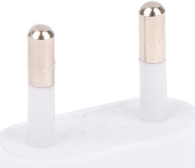 Alt view image 3 of 3 - EU Plug Adapter Travel Adapter CN US To EU KR Brazil Israel Black/White Power Adapter Electrical Plug Converter Sockets Outlet
