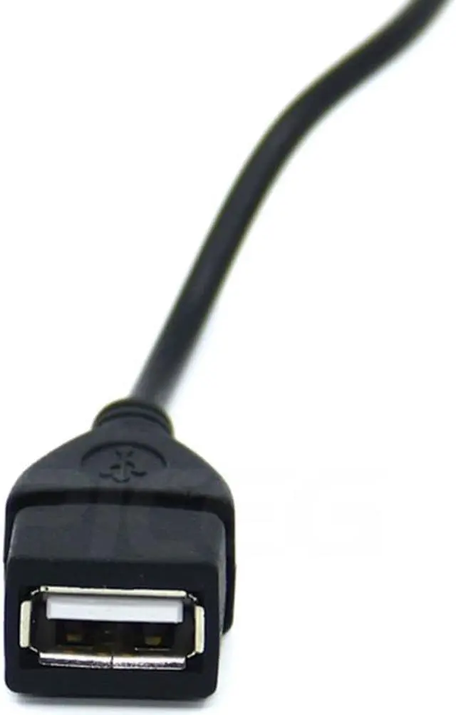 Alt view image 3 of 3 - 0.2 M 3.5mm Male Audio AUX Jack to USB 2.0 Type A Female OTG Converter Adapter Cable Wire Cord Stereo Audio Plug Car Accessories