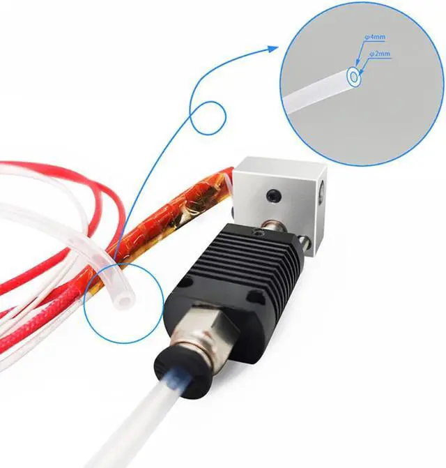 Alt view image 2 of 3 - 1.75mm 24V Metal Hotend Extrusion Head Kit for Anet ET4 3D Printer Accessories