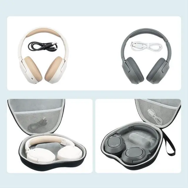 Alt view image 2 of 3 - EVA Portable Headphone Carrying Case Storage Bag Protective Travelling Handbag for EDIFIER W820NB EDIFIER Pro