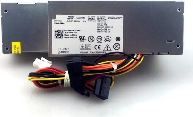 Main image of 235W Small 24pin PSU Power Supply for  Server 580 760 780 960 980 SFF 235W PW116 R224M L235P-01 H235P-00 F235E-00