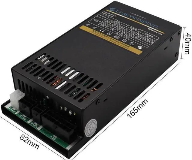 Alt view image 3 of 7 - power supply 400W Computer PSU power supply flex power supply NAS case Small1U For server and workstation Game