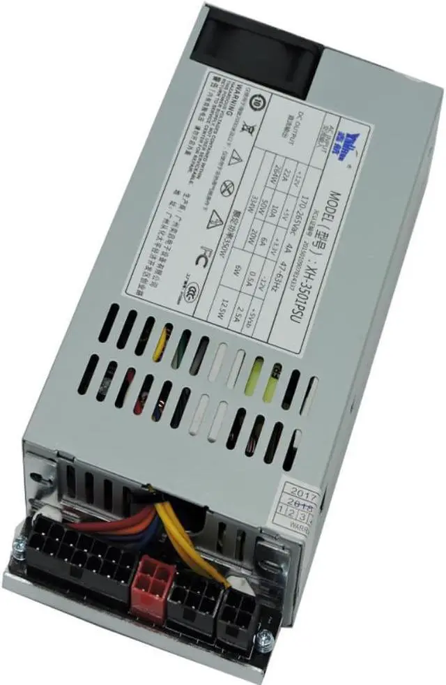 Alt view image 3 of 4 - Small 1u Flex 350w Power Supply 24pin 1U Mini Real 230W FLEX/ITX Power Supply 350W Full Module PSU FSP180-50PLA FSP220-51