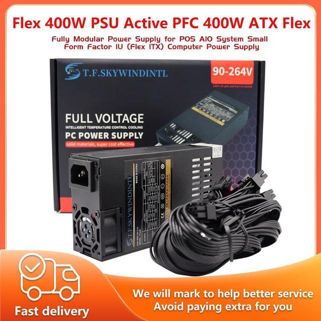 T.F.SKYWINDINTL 400w 80plus Power Supply PSU Active PFC 1U