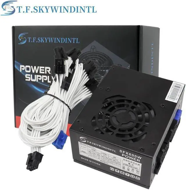 Main image of Full Module SFX PC Power Supply Server PSU Rated Real 600W Source Max 750W 24PIN Gaming Desktop Computer