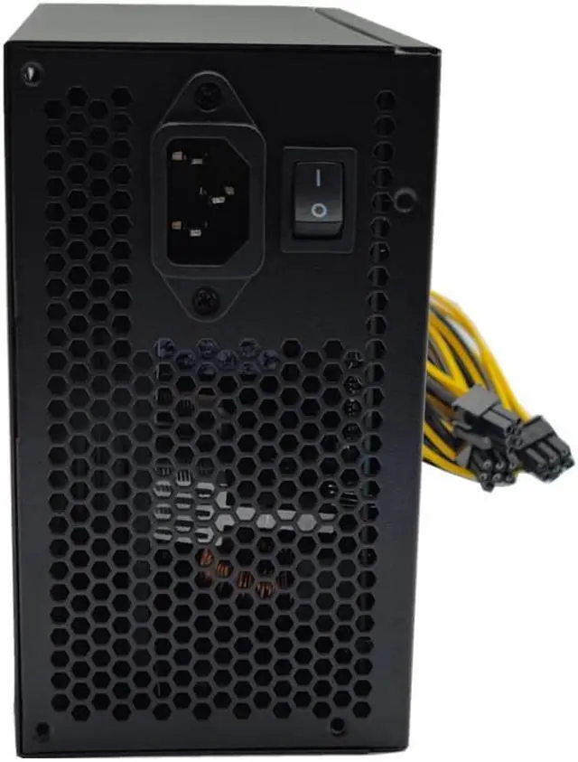 Alt view image 3 of 7 - 2400W Mining Power Ethereum BTC Asic ATX Mining Power Supply ETH Bitcoin mining PSU PC Power Supply Mining Rig 8 GPU