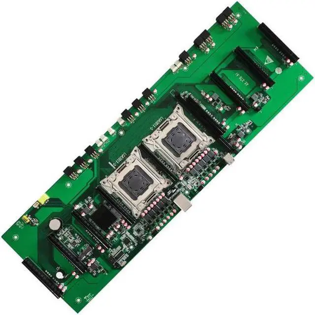 Main image of x79 Dual CPU LGA2011 X79 Motherboard CPU 5X PCI-E 8X LGA 2011 DDR3 Support 3060 3080 GPU for BTC Miner Mining