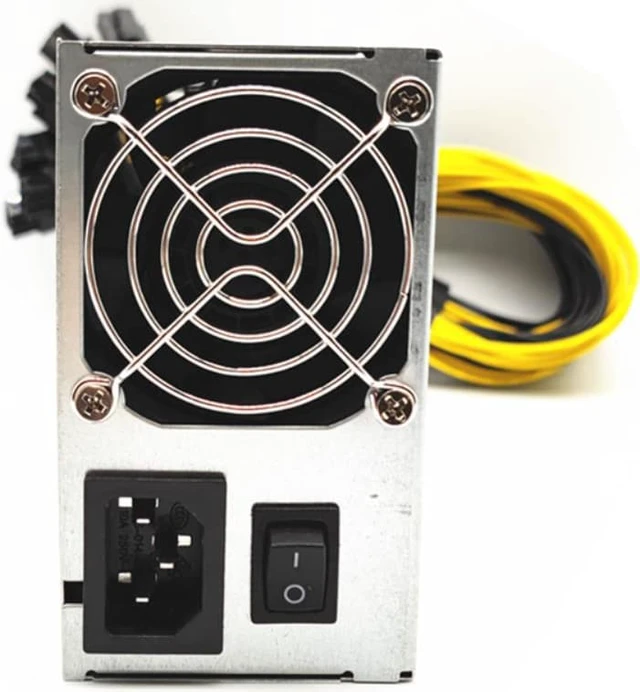 Alt view image 3 of 7 - 2000W Power Supply Mining 2000W Server PSU 180V-264V ETH Bitcoin Mining Power Supply For Riser Miner