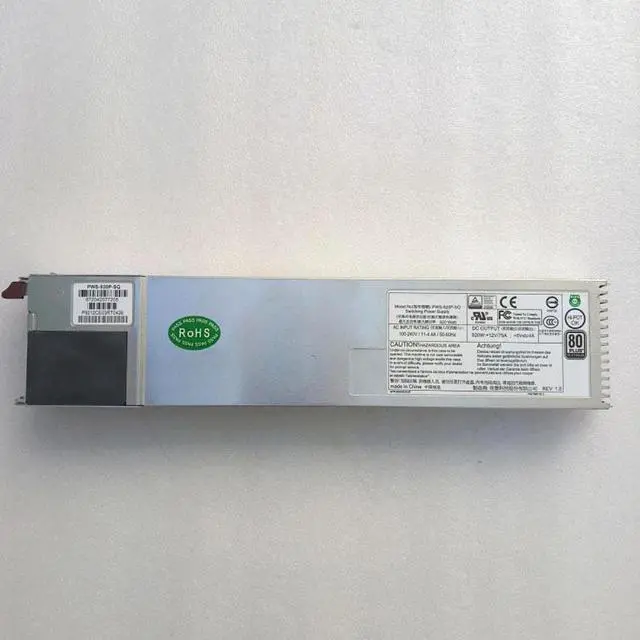 Alt view image 2 of 4 - PWS-920P-SQ 920W Redundant Power Supply 1u Server PSU PWS-920P-SQ 920W 1U 80 Plus Platinum Redundant Power Supply PSU
