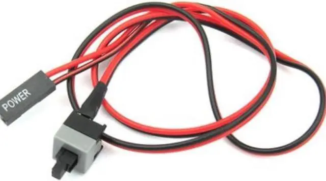 Main image of 1pcs Reset Motherboard Cable Desktop Computer PC Case Power Button SW Switch Power Cord Cable Re-start Switch Cable for Mining