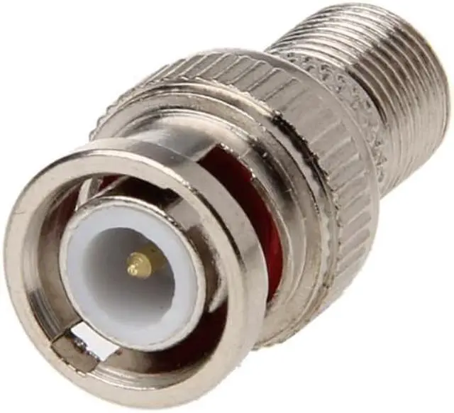 Alt view image 3 of 3 - 5Pcs/Set BNC Male Plug To F Female Jack Coax Connector Adapter for CCTV Camera