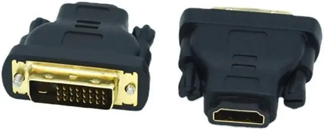 Main image of DVI-D 24-1 Pin Male To HDMI-compatible Female M-F Adapter Converter for HDTV LCD Monitor 1Pcs X M-F Adapter Converter SD&HI