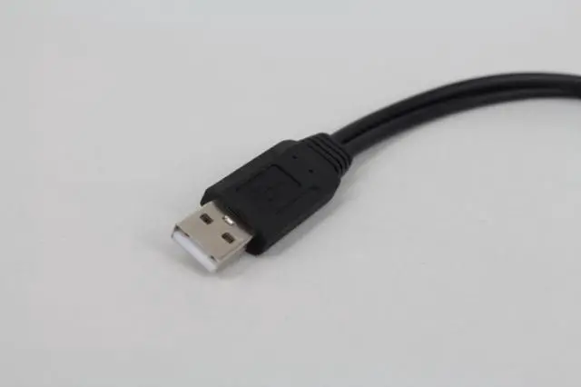 Alt view image 2 of 3 - 2 In 1 Usb2.0 Extension Cable Male To Female USB Data Cable Charging Cable for Hard Disk Network Card Connection
