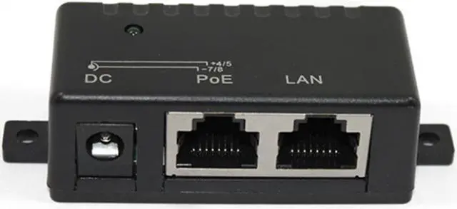 Alt view image 2 of 3 - 100Mbps 5V 12V 24V 48V/1A POE Injector Power Splitter for IP Camera POE Adapter Module  Accessories