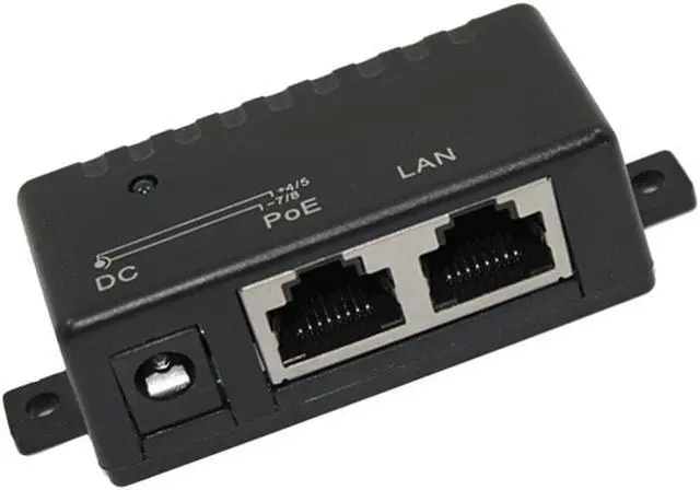 Alt view image 3 of 3 - 100Mbps 5V 12V 24V 48V/1A POE Injector Power Splitter for IP Camera POE Adapter Module  Accessories