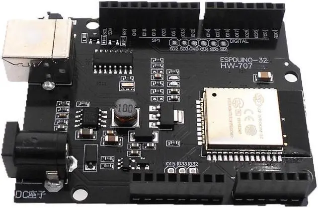 Alt view image 3 of 3 - ESP32 development board serial port WiFi Bluetooth Ethernet IoT wireless map transmission transceiver ESPDUINO-32 ESP-WROOM-32