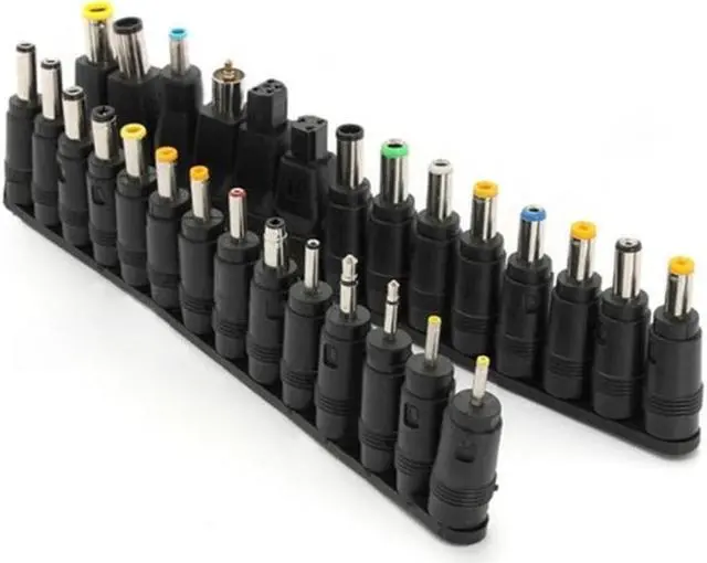 Alt view image 2 of 3 - 28pcs DC Power Adapter Kits Universal 5.5 Mm X 2.1 Mm AC Power Adapter Tips Connector for Laptop Power Supply Plug Jack Sets