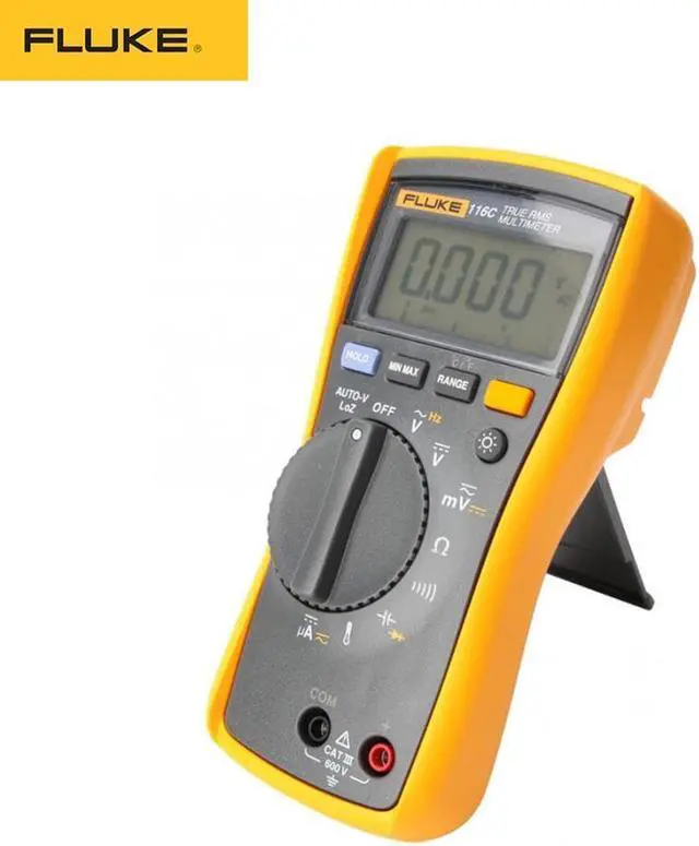 Alt view image 2 of 4 - Fluke 116C HAVC VoltAlert Backlight Multimeter 116 True RMS