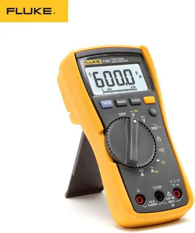 Alt view image 2 of 4 - Fluke 115 115C True RMS Multimeter Tester Digital  Multimeter profession Portable Digital Tester