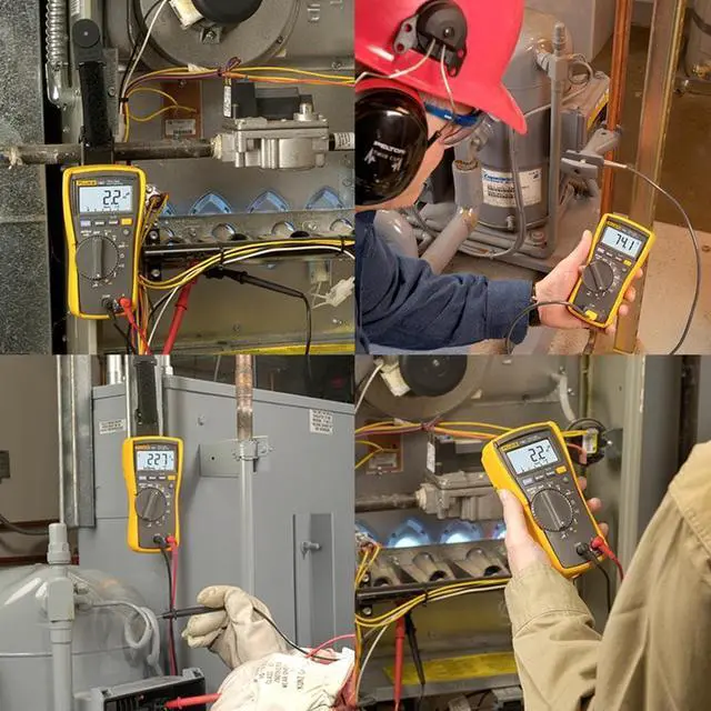 Alt view image 3 of 4 - Fluke 116C HAVC VoltAlert Backlight Multimeter 116 True RMS